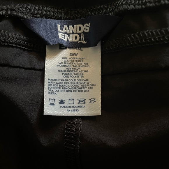 Lands’ End Quick Dry Swim Board Shorts - Size 26W - Picture 9 of 9